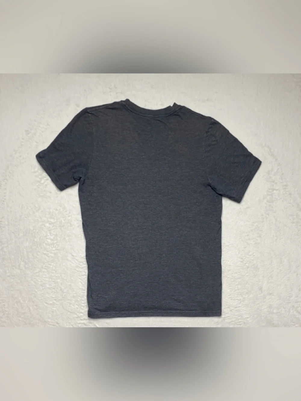 Adidas Gray Size S T-shirt with Yellow Logo